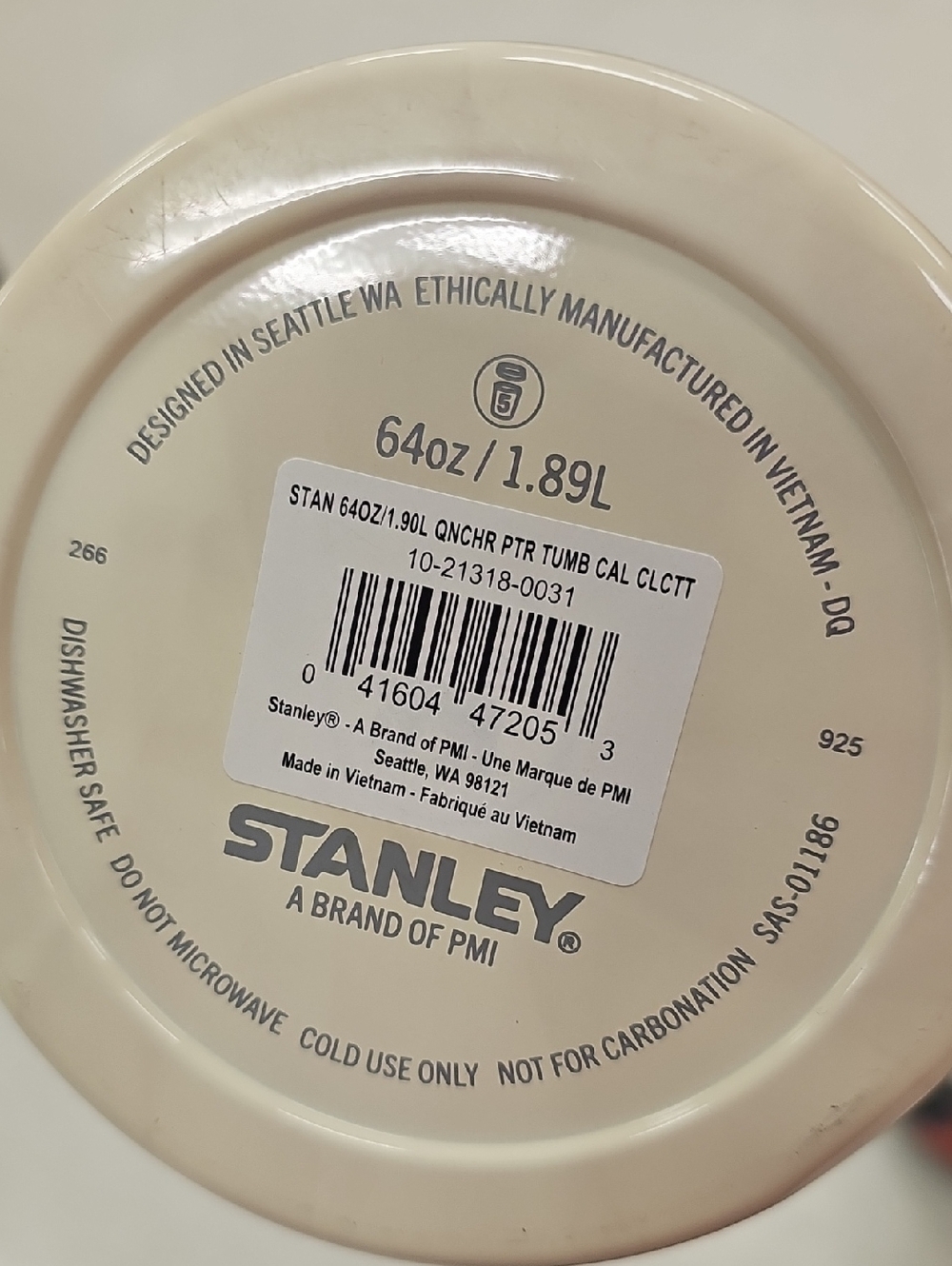 Stanley 64 Oz Stainless Steel Quencher ProTour Tumbler - Picture 5 of 6